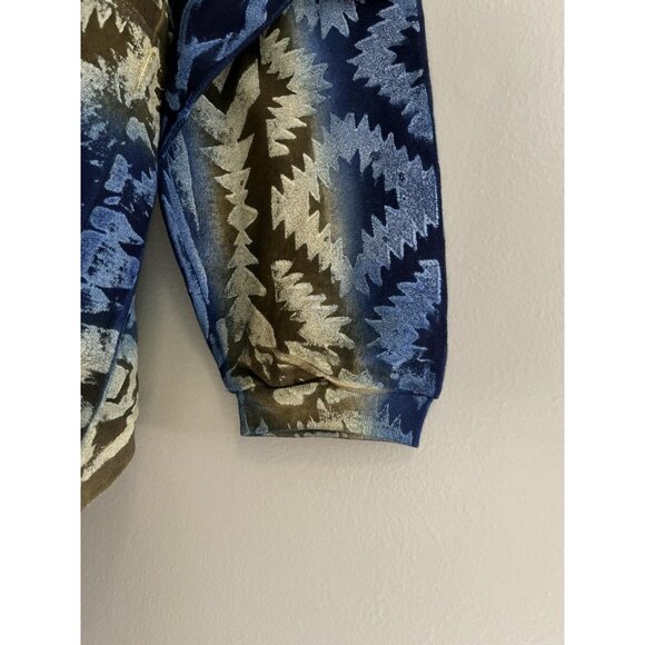 Vintage 80’s/90’s‎ Cherokee Sweatshirt Sz Lg NOS Aztec Tribal Print Pullover - Picture 5 of 9